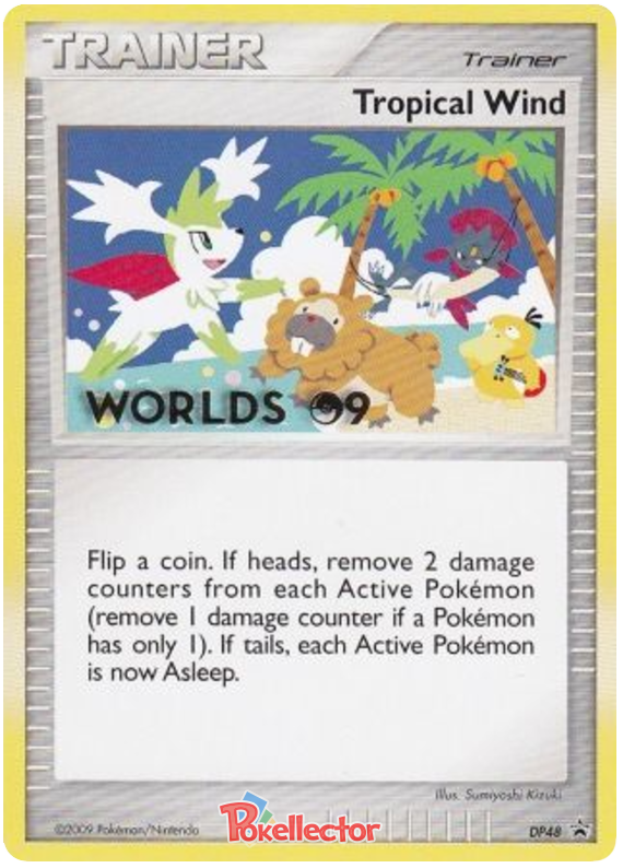 Tropical Wind - DP Black Star Promos #48 Pokemon Card