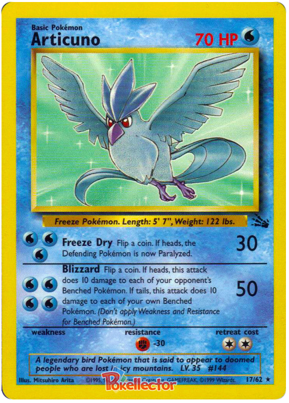 Ditto 1999 Pokemon TCG Fossil 1st Edition #18 - 1999 - US