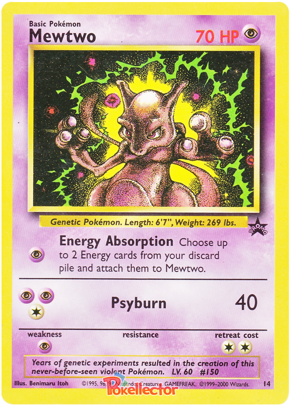 Mewtwo (Movie Promo) - WoTC Promo - Pokemon