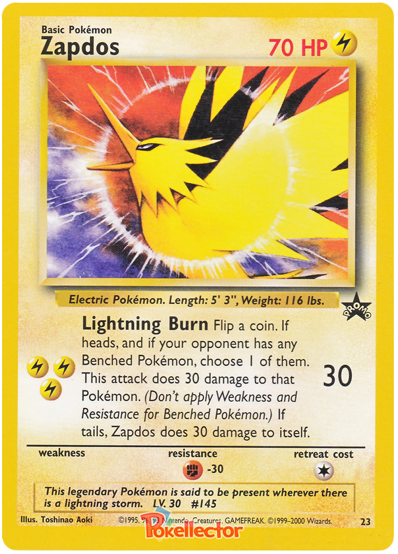 zapdos-wizards-of-the-coast-promos-23-pokemon-card