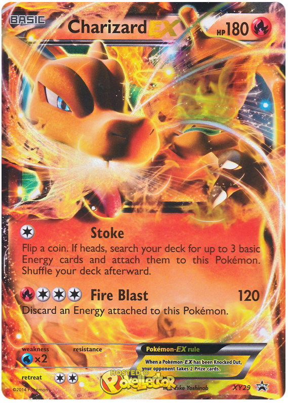 Basic Charizard Ex Card