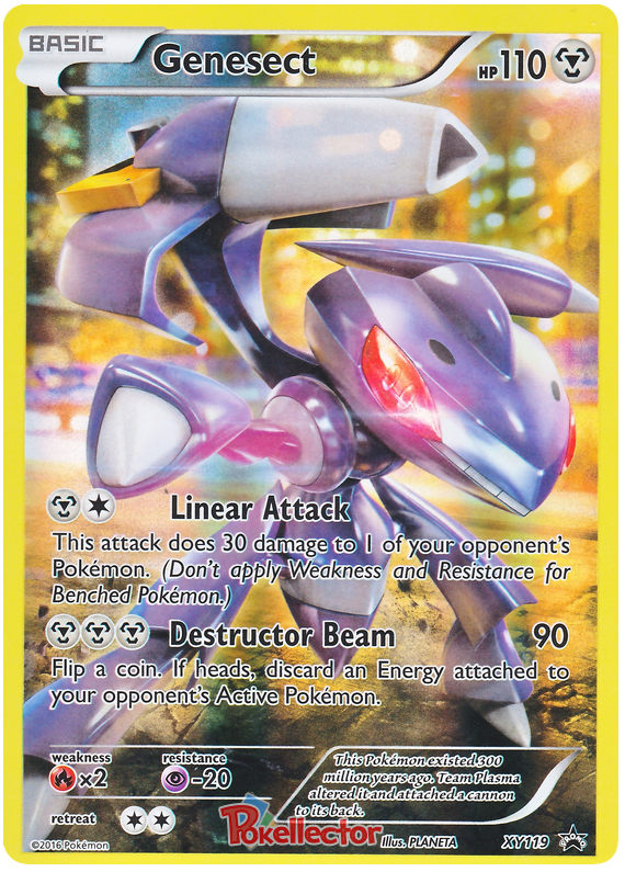 Genesect (xyp-XY119) - Pokémon Card Database - PokemonCard