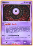 Unown · Unseen Forces (UF) #D ‹ PkmnCards