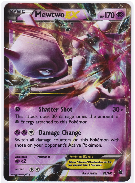 M Mewtwo-EX, XY–BREAKthrough, TCG Card Database