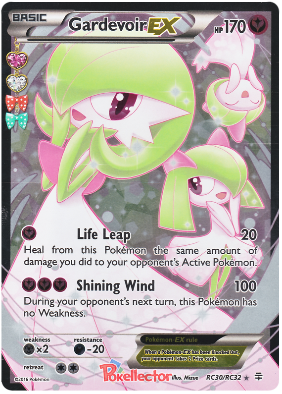  Pokemon - Mega-Gardevoir-EX (RC31) - Generations