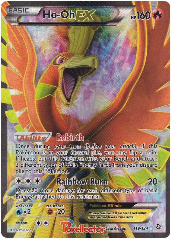 Verified Ho-Oh-EX - Dragons Exalted by Pokemon Cards