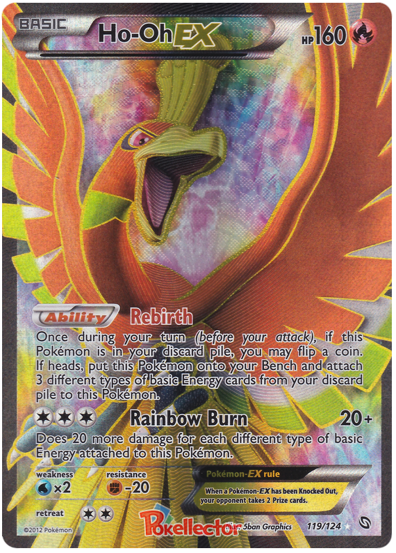 Pokemon Ho Oh EX 116