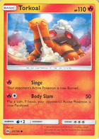 Incineroar Sun Moon 26 Pokemon Card