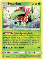 Card Shaymin 33/214 da coleção Lost Thunder