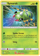 Card Shaymin 33/214 da coleção Lost Thunder