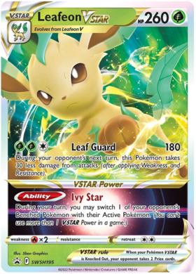 Leafeon V - Sword & Shield Promos #194 Pokemon Card