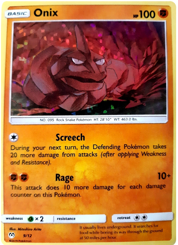 Onix Pokemon Cards