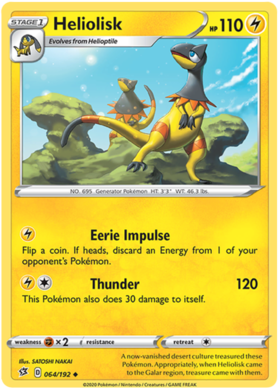 44/192 Tympole Card Pokemon TCG Rebel Clash S&S