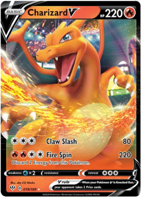 Charizard Vmax Darkness Ablaze 20 Pokemon Card