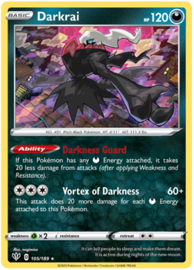 Pokemon Card Darkness Ablaze 108/189 Deino Reverse Holo Common 