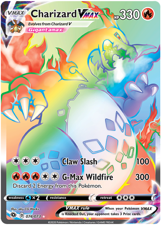 Charizard VMAX Champion s Path 74 Pokemon Card