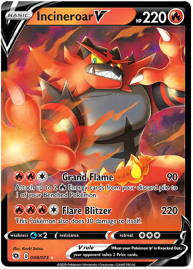 Lucario V Foil Pokémon Carta Em Português 27/73