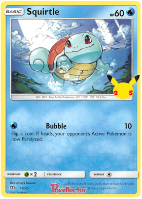 CARTA POKEMON 25 Aniversario Nº 14 Drampa - Mcdonalds