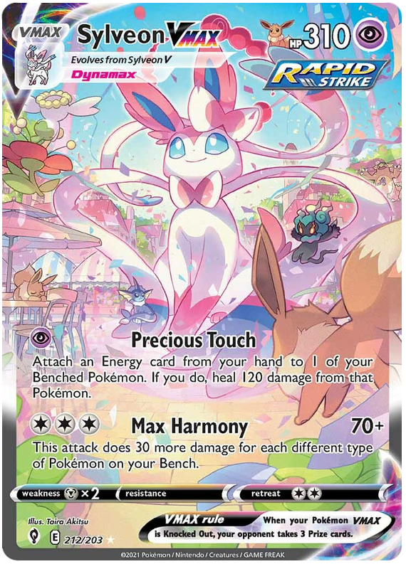 Sylveon Vmax Pokemon Card Cards Blog