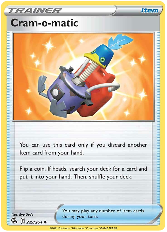 Cram-o-matic - Fusion Strike #229 Pokemon Card