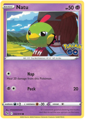 Mewtwo V - Pokemon Go #30 Pokemon Card