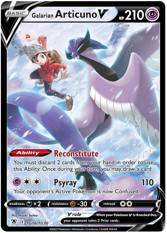 Pokemon Scarlet and Violet Galarian Articuno