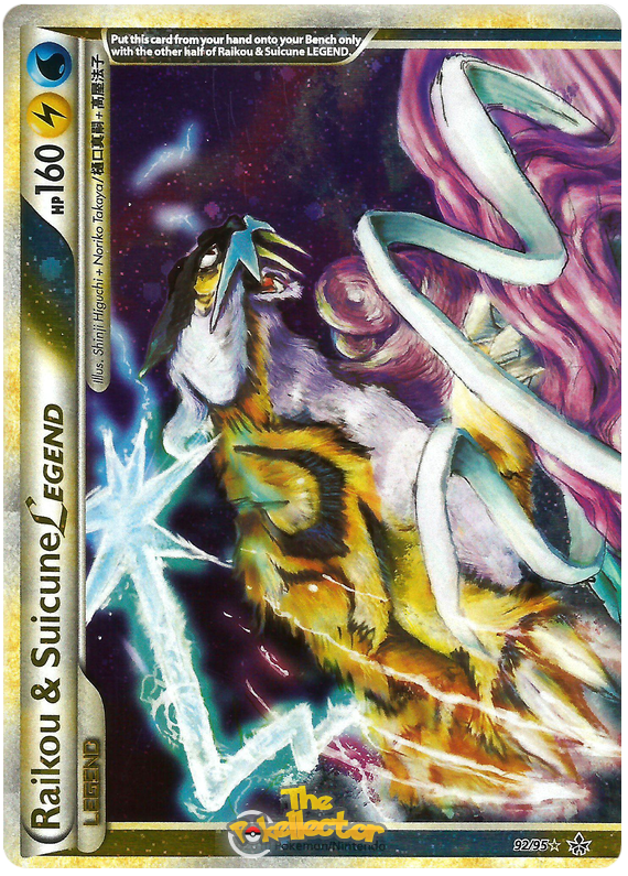 Raikou & Suicune LEGEND · Unleashed (UL) #92 ‹ PkmnCards