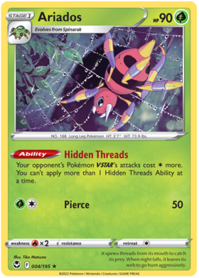 Regidrago-V 135/195 in Portuguese Silver Tempest Pokémon TCG