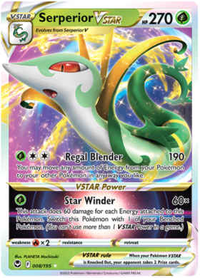 Lugia-VSTAR 211/195 in Portuguese Silver Tempest Pokémon TCG