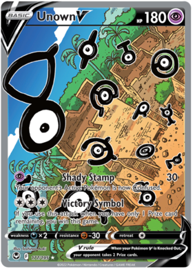 Skuntank V 180/195 SWSH Silver Tempest Full Art Ultra Rare Holo Pokémon 2022 NM