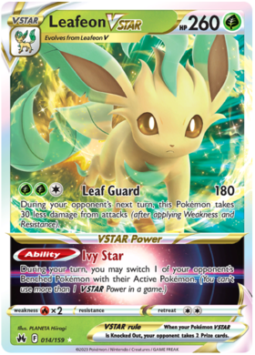 Leafeon V - Crown Zenith #13 Pokemon Card