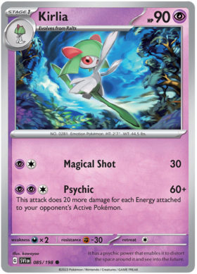 Gardevoir ex, 86/198 Scarlet & Violet