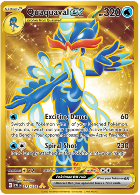 Super Rod - Paldea Evolved #276 Pokemon Card