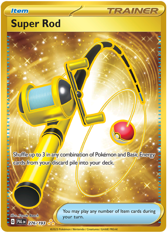 Super Rod Paldea Evolved 276 Pokemon Card