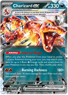 Charizard (006c/∞), Busca de Cards