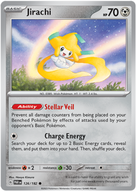 Pokémon Card Database - Paradox Rift - #124 Roaring Moon ex