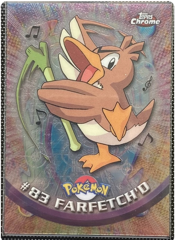 2020 Farfetch’d Campaign Full Set – Pokémon Center Japan – Individual Card Sleeves