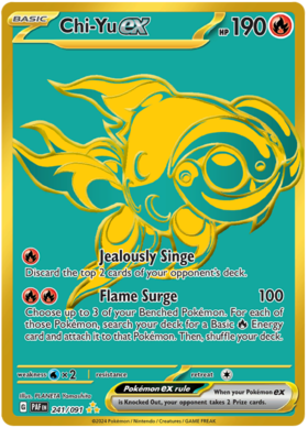 Chien-Pao ex - Paldean Fates #242 Pokemon Card