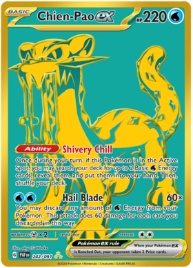 Wo-Chien ex - Paldean Fates #240 Pokemon Card