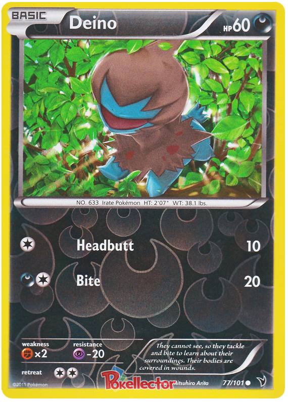 Pokemon Deino Card Values - MAVIN