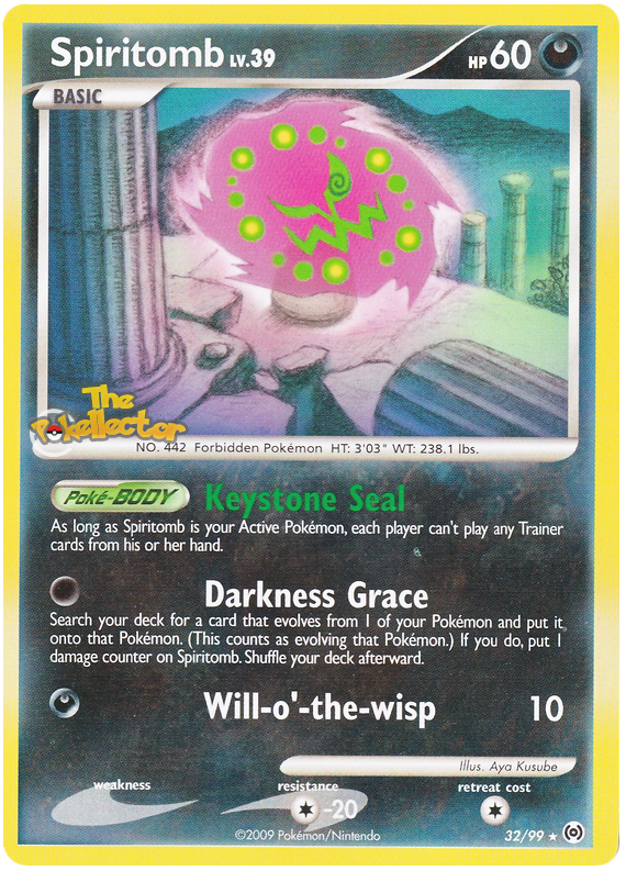 Spiritomb - Platinum - Arceus #32 Pokemon Card