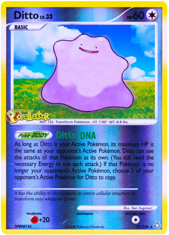 Ditto DS 61  Pokemon TCG POK Cards
