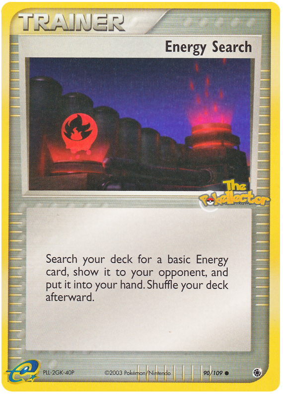 Energy Search Ex Ruby Sapphire 90 Pokemon Card