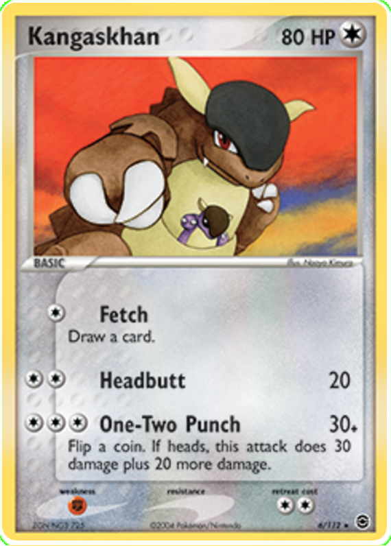 Kangaskhan - EX FireRed & LeafGreen #6 Pokemon Card