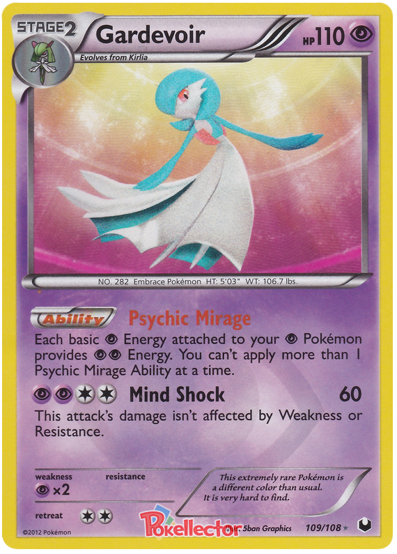 Gardevoir #109 Prices, Pokemon Dark Explorers