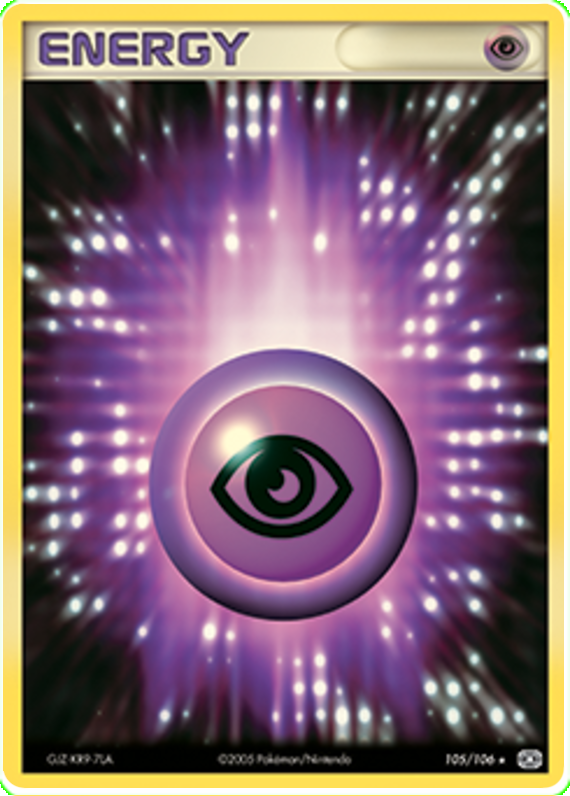 Psychic Energy EX Emerald 105 Pokemon Card