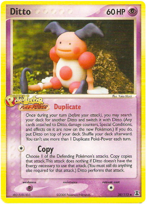 Ditto DS 35  Pokemon TCG POK Cards