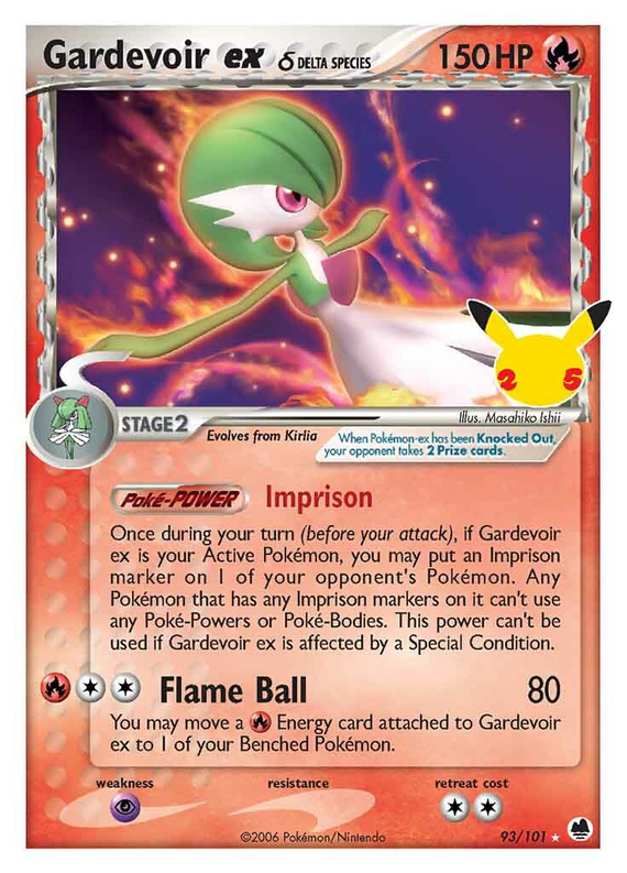 Gardevoir ex (delta species) (Celebrations Promo)