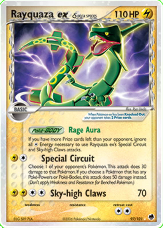 Shiny Rayquaza EX Box - Pokemon - Troll And Toad