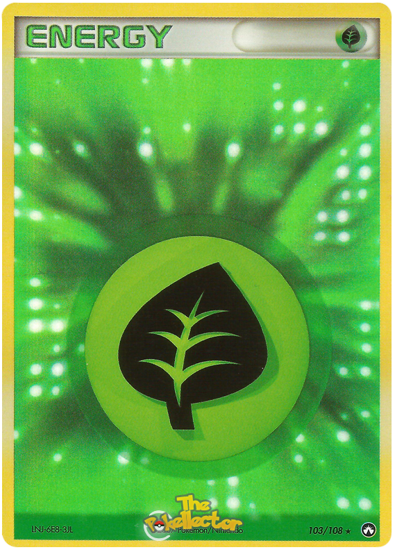 Grass Energy - EX Power Keepers #103 Pokemon Card